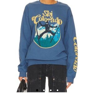 NWOT Junk Food Ski Colorado sweatshirt XS